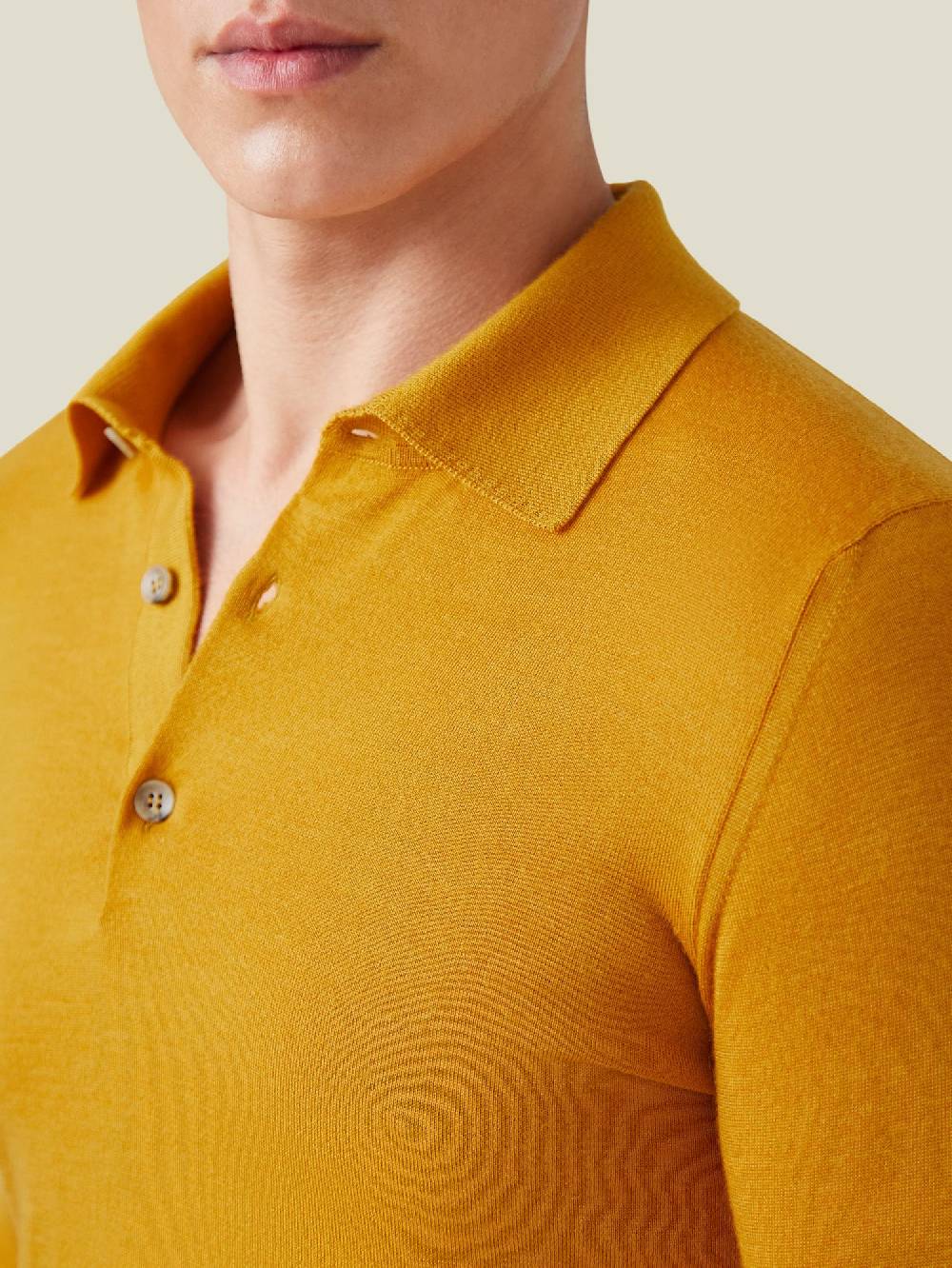 Luca Faloni Knitted PoloSeta-Cashmere Convenienza