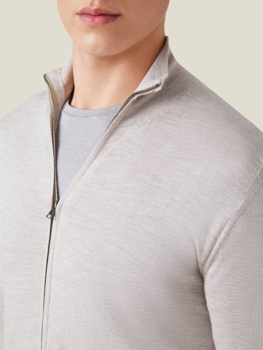 Luca Faloni Cardigan con ZipSeta-Cashmere Saldi