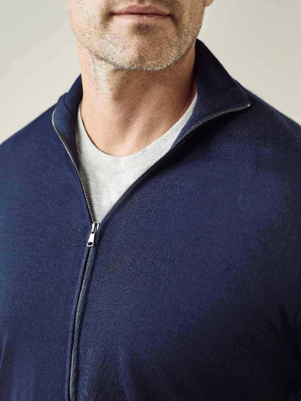Luca Faloni Cardigan con ZipSeta-Cashmere Offerte
