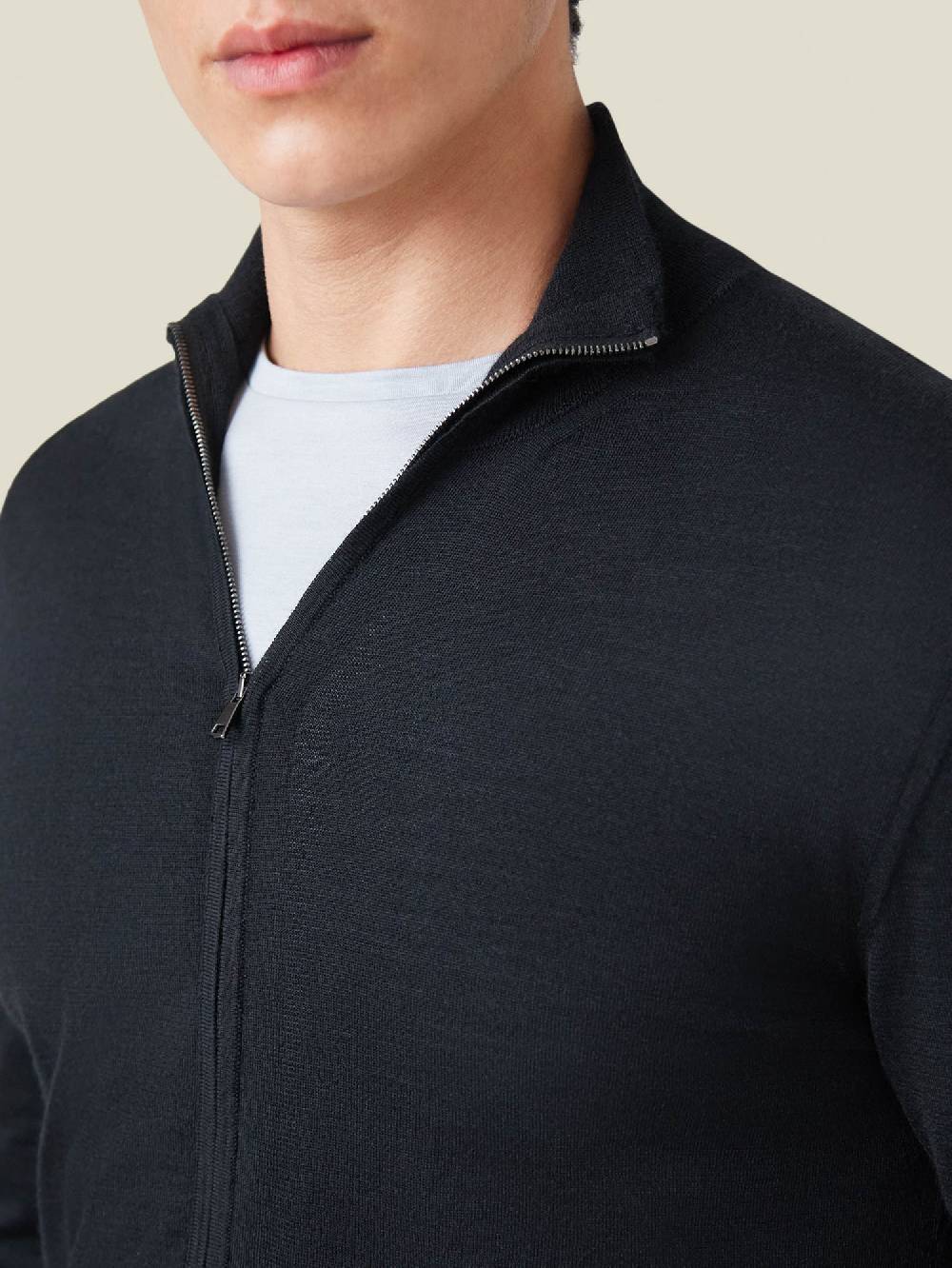 Luca Faloni Cardigan con ZipSeta-Cashmere Hotsell