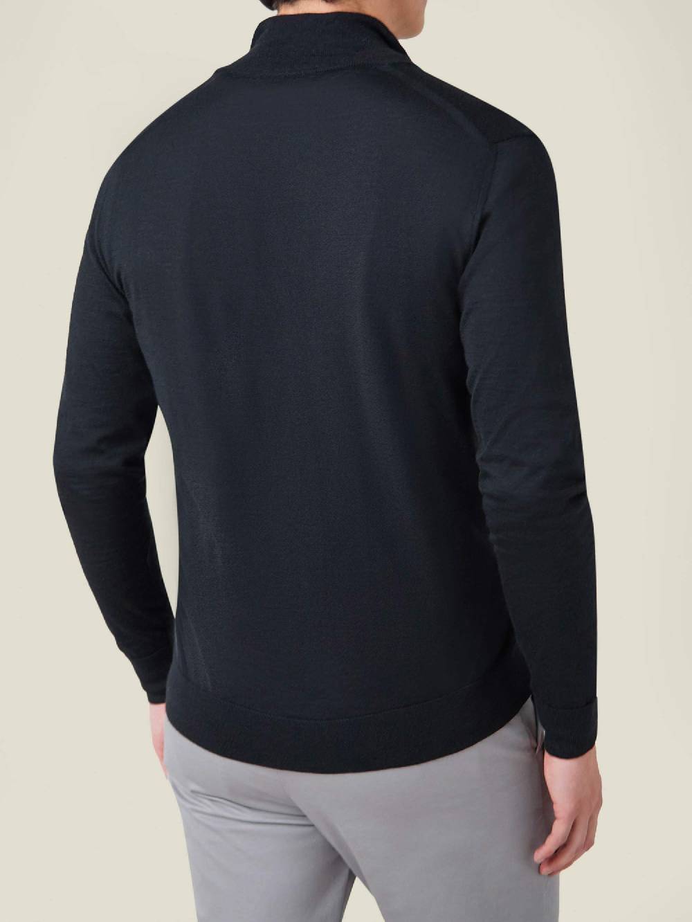 Luca Faloni Cardigan con ZipSeta-Cashmere Hotsell