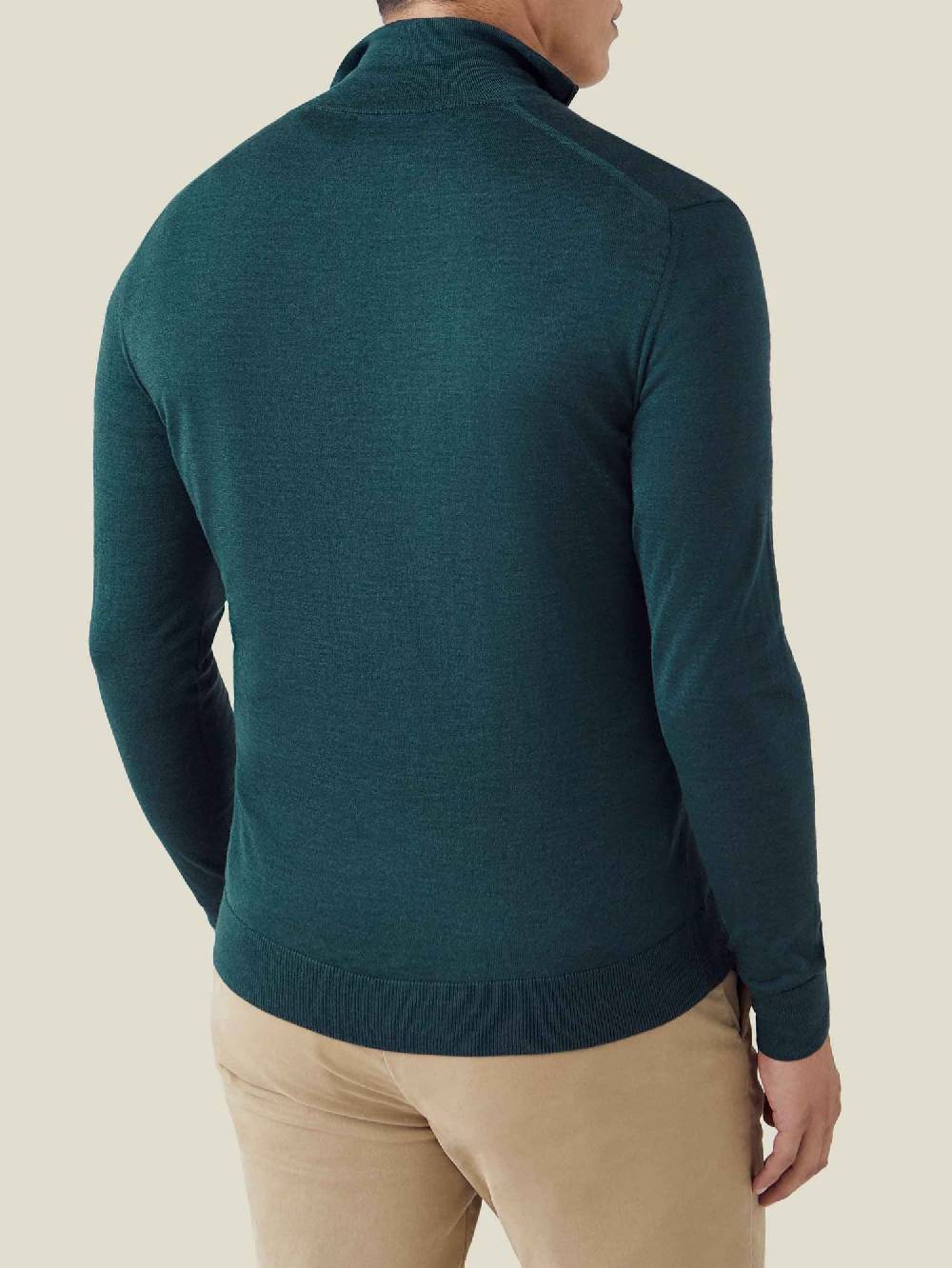 Luca Faloni Maglia con collo mezza zipSeta-Cashmere Saldi Di Fabbrica