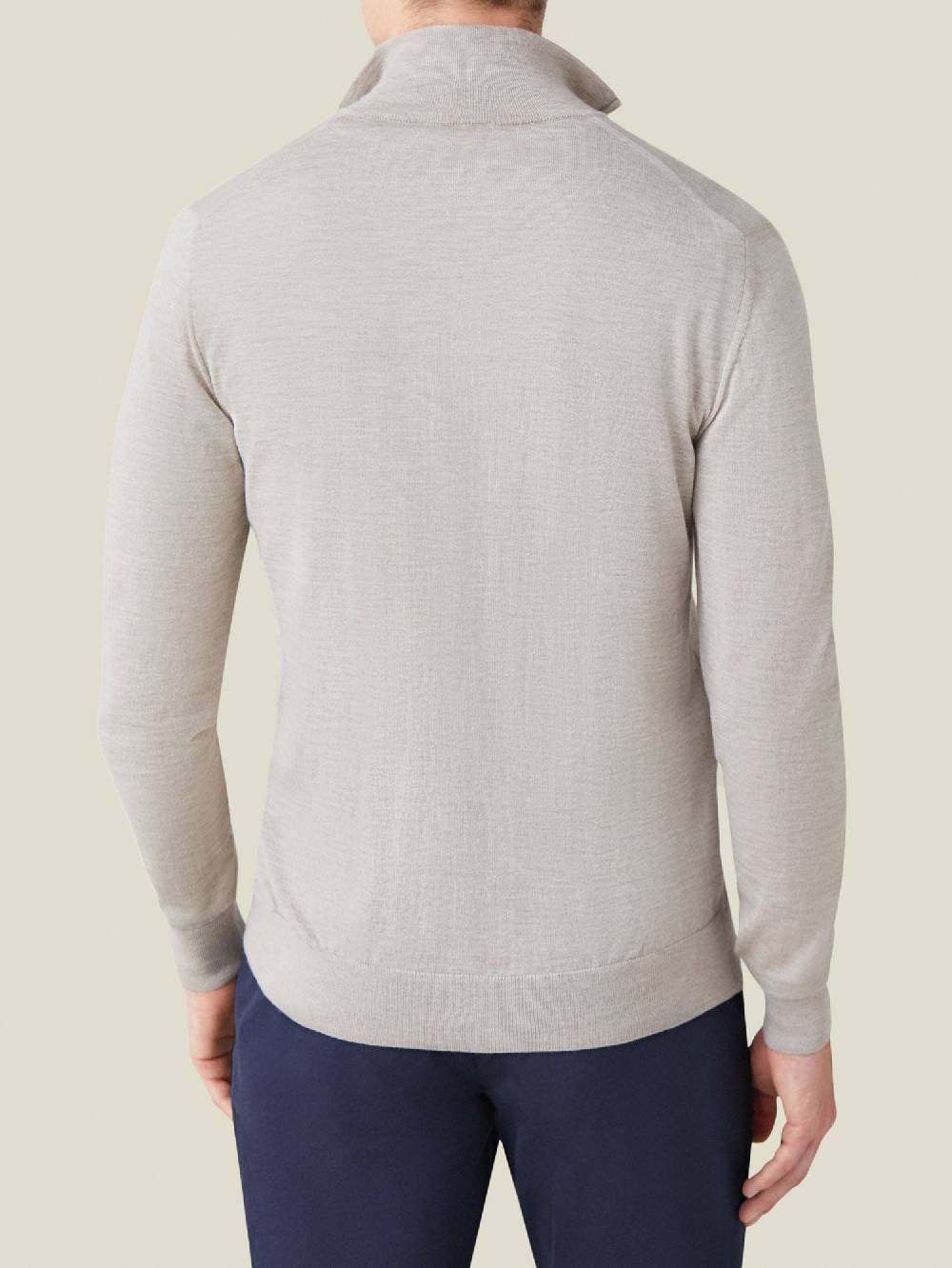 Luca Faloni Maglia con collo mezza zipSeta-Cashmere I Più Venduti