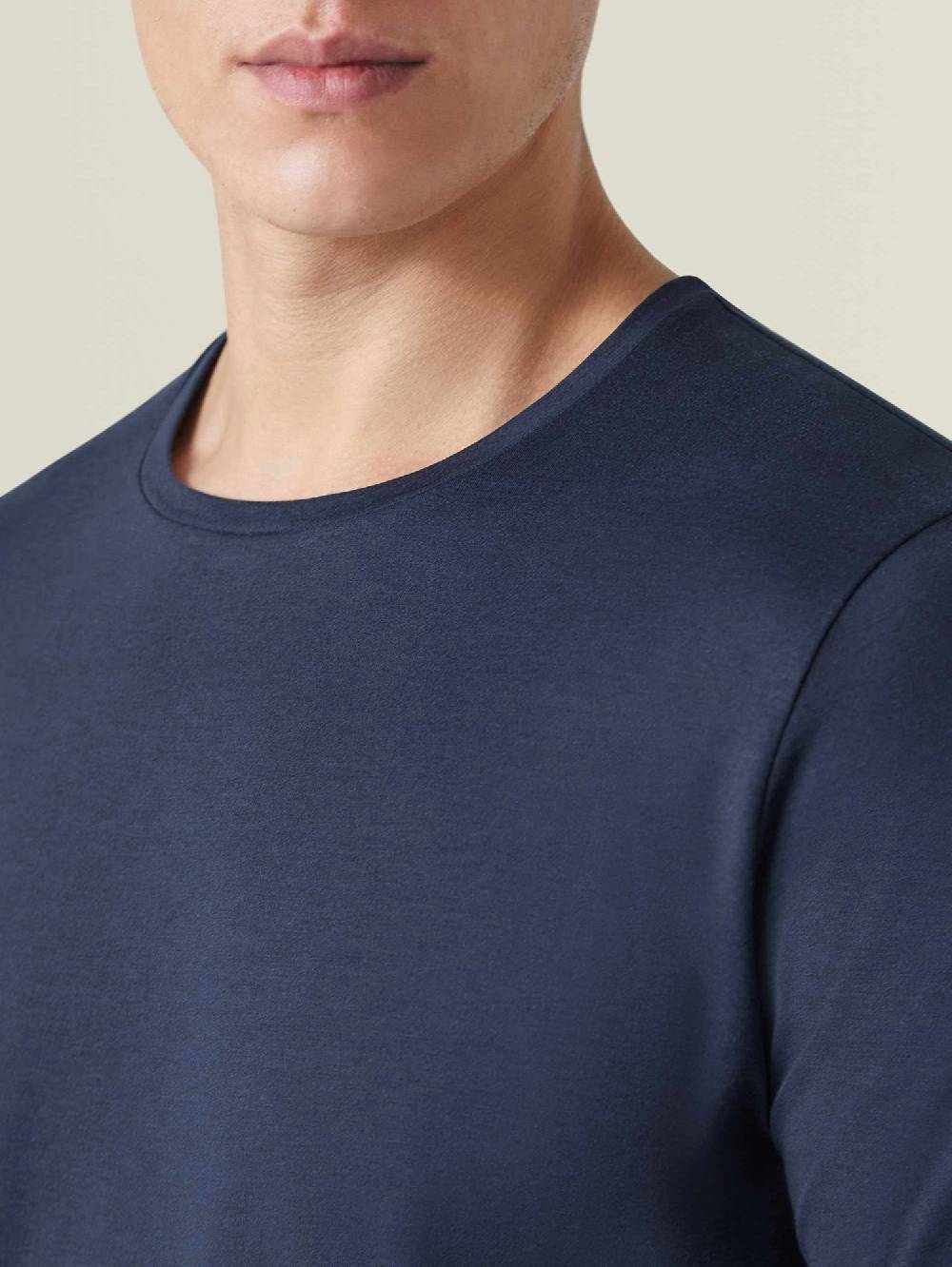 Luca Faloni T-ShirtSeta Cotone Nuova