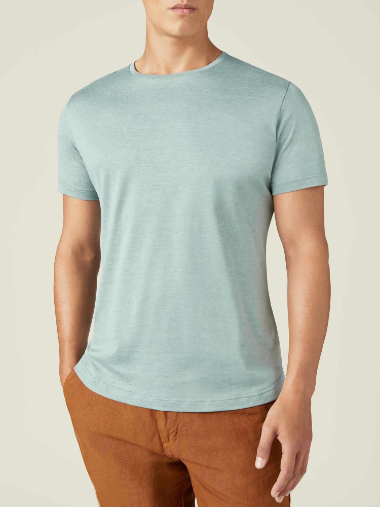 Luca Faloni T-ShirtSeta Cotone