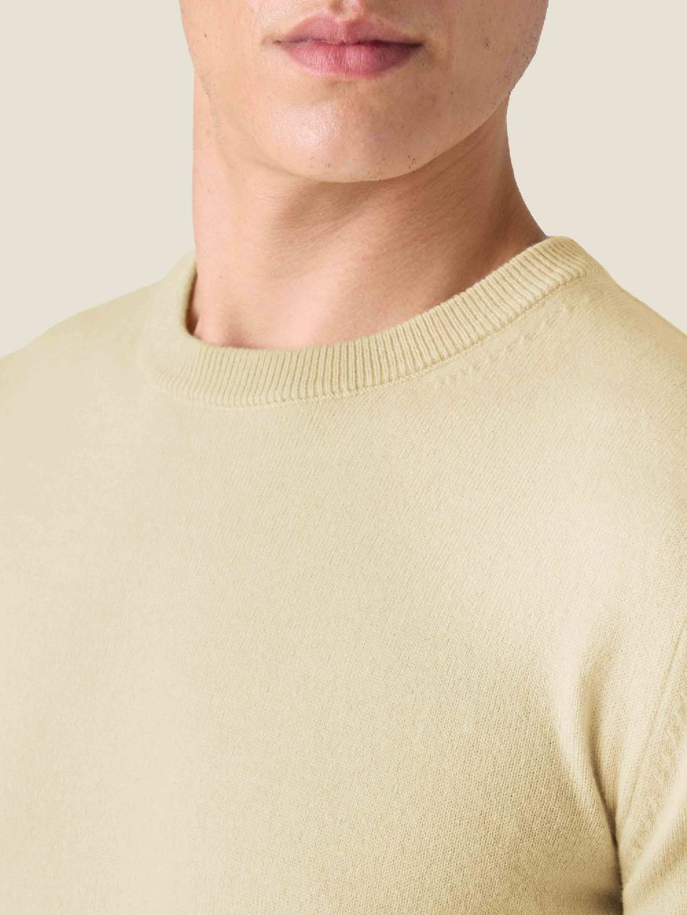 Luca Faloni Crew Neck2-Ply Cashmere Qualità Garantita