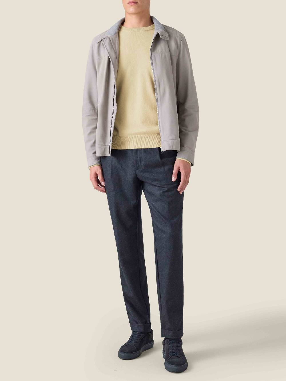 Luca Faloni Crew Neck2-Ply Cashmere Qualità Garantita