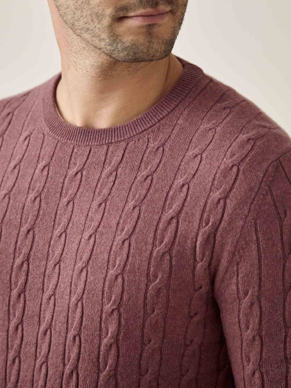 Luca Faloni Maglia a treccecashmere a 2 fili Acquista Ora