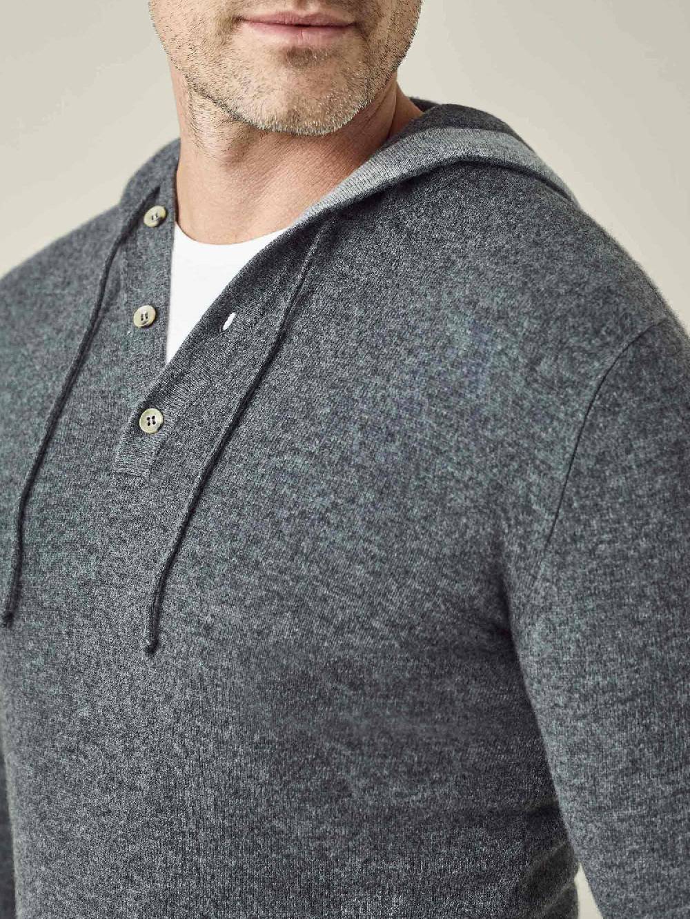 Luca Faloni Felpa con cappucciocashmere a 2 fili Affare Del Giorno