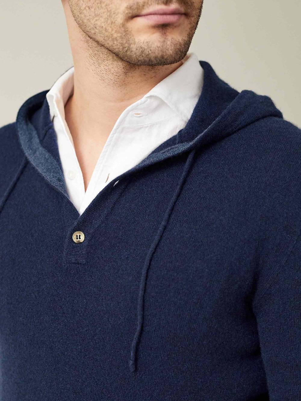 Luca Faloni Felpa con cappucciocashmere a 2 fili Convenienza