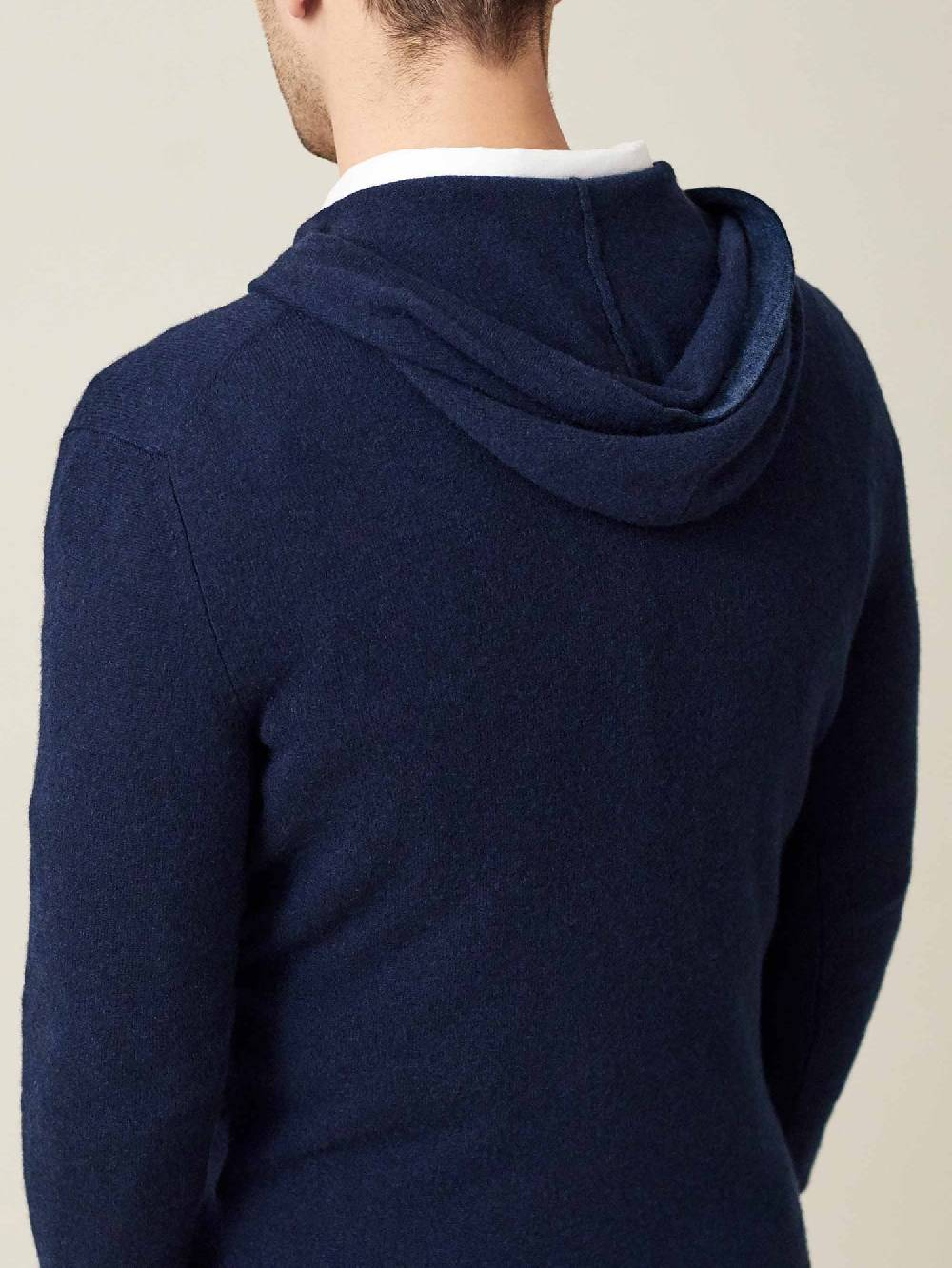 Luca Faloni Felpa con cappucciocashmere a 2 fili Convenienza