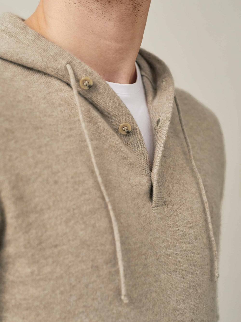 Luca Faloni Felpa con cappucciocashmere a 2 fili Black Friday Prezzi