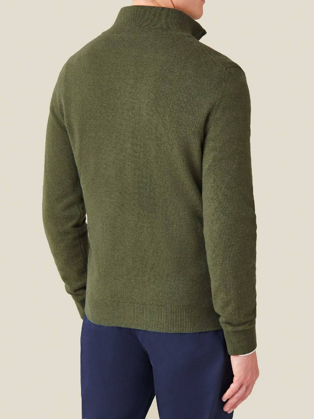 Luca Faloni Mezzocollo con Zipcashmere a 2 fili In Vendita