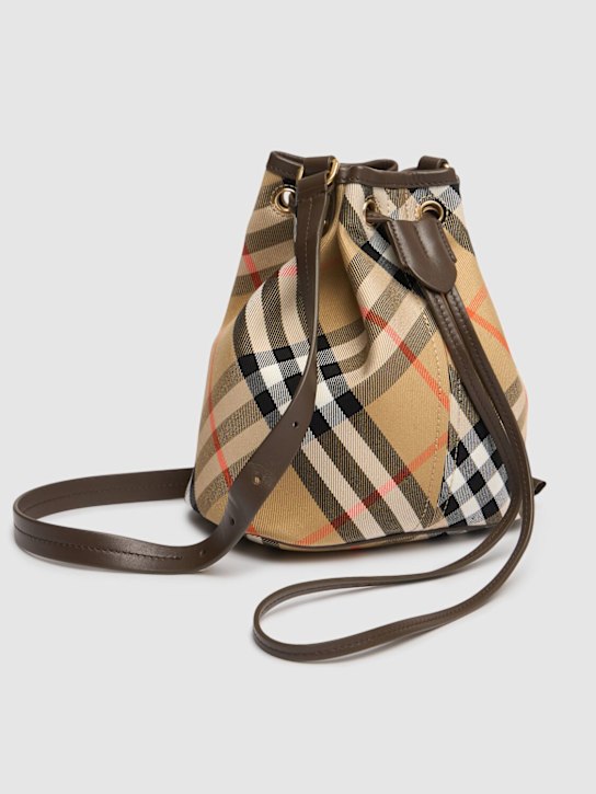 Luisaviaroma Borsa a secchiello mini in tela con coulisse Italy