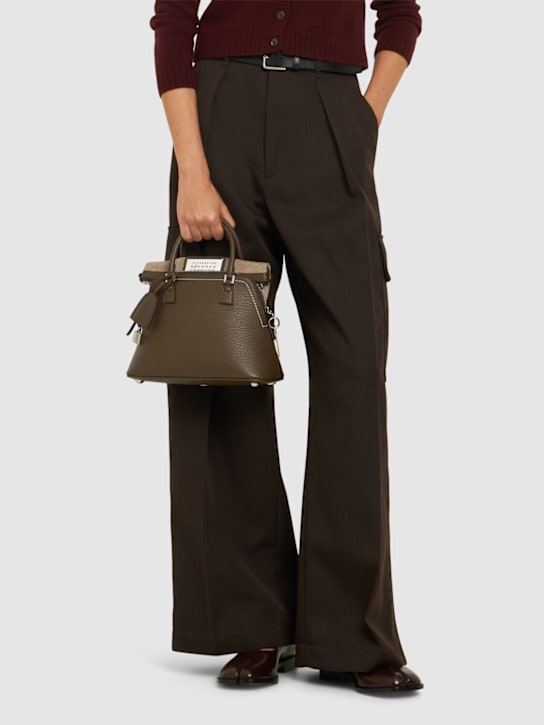 Luisaviaroma Borsa mini 5Ac Classique in pelle martellata Italia