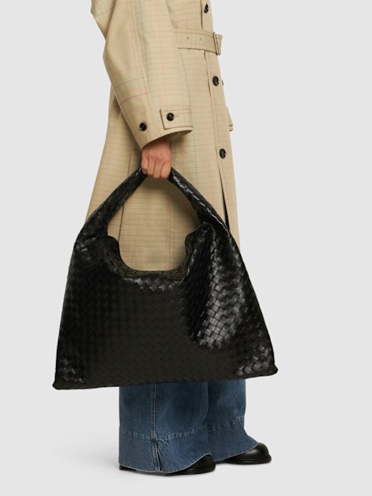 Luisaviaroma Large Hop leather shoulder bag 2025