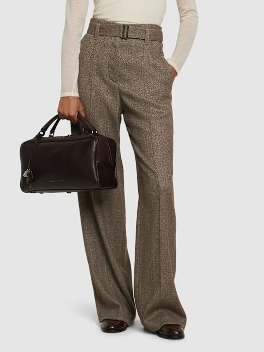 Luisaviaroma Borsa di mano in pelle lucida Negozi Online