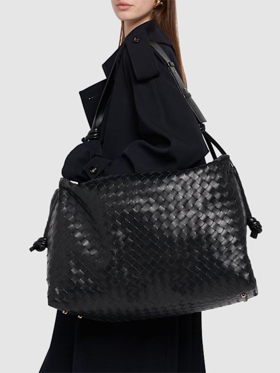 Luisaviaroma Borsa Large Loop Weekender in pelle Shopping Online