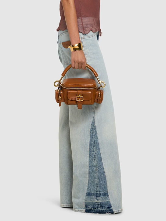 Luisaviaroma Borsa piccola Camera in pelle lucida Moda