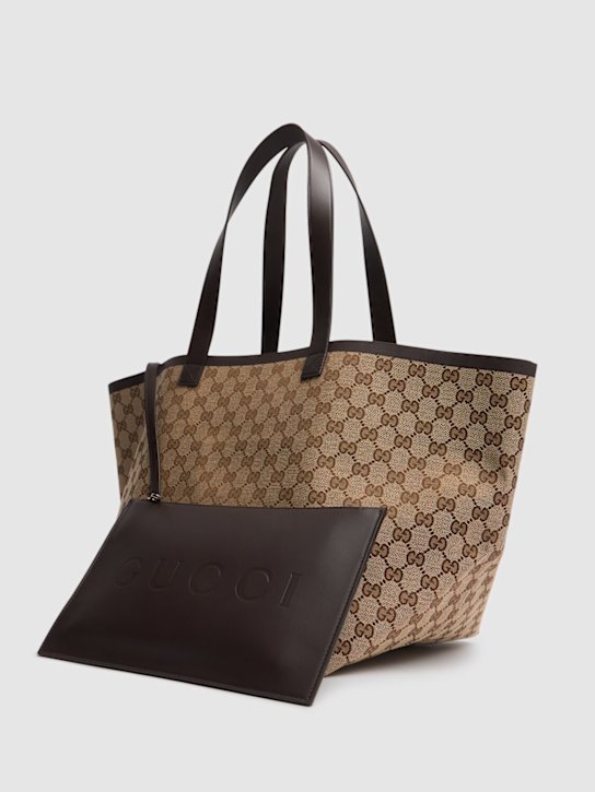 Luisaviaroma Borsa shopping media in tela Original GG Fino Al -60%