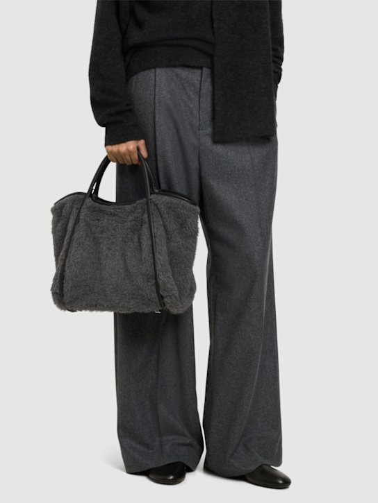 Luisaviaroma Borsa piccola TMarin2 in teddy con manico Prezzo Ridotto