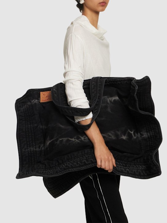 Luisaviaroma Borsa shopping maxi Wire Cabas in tela Convenienza