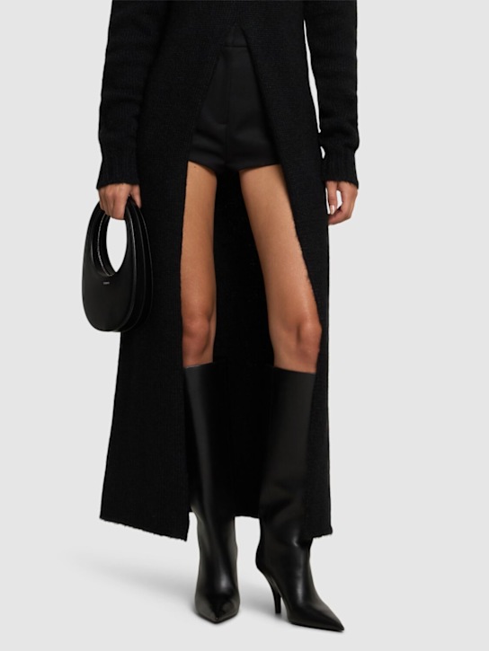 Luisaviaroma Stivaletti alti Diablo in pelle 85mm 2025