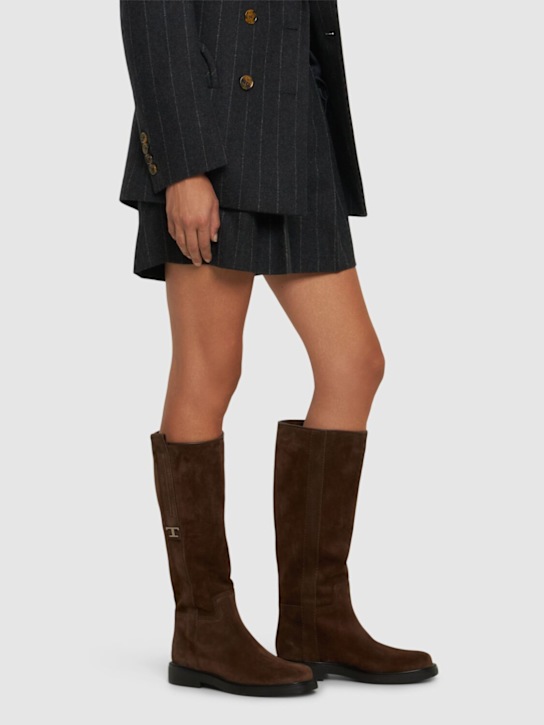 Luisaviaroma Stivali alti in camoscio 30mm Soddisfazione Garantita