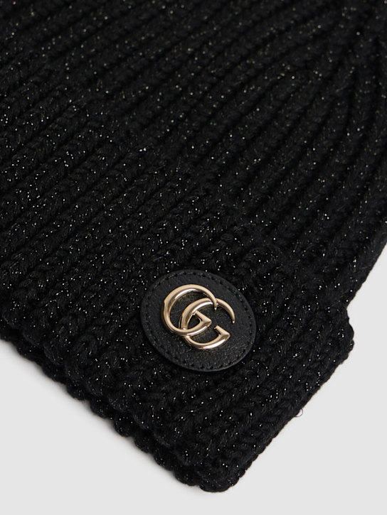 Luisaviaroma Cappello in misto lana lamé a coste Saldi