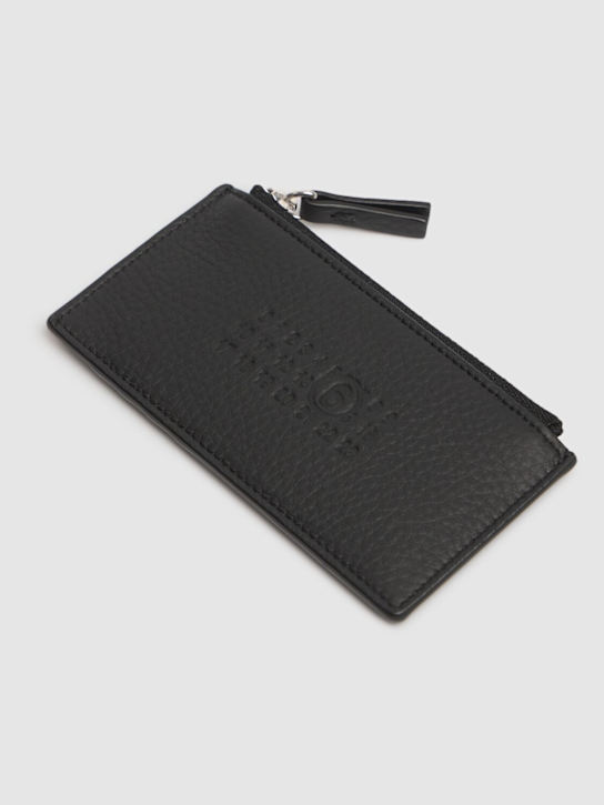 Luisaviaroma Porta carte in pelle con zip Vendita