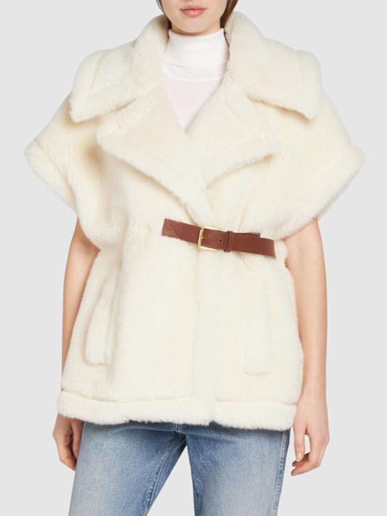 Luisaviaroma Mantella New Abavo1 in teddy Prezzo Ridotto