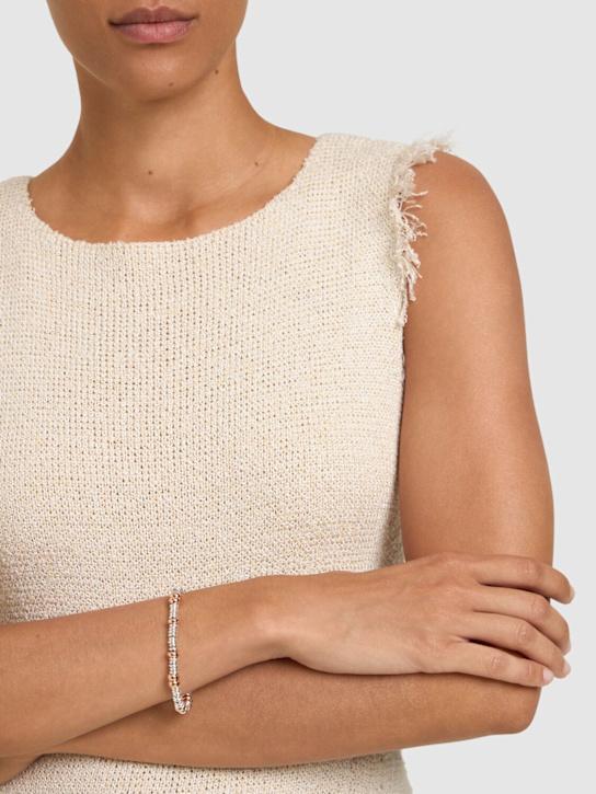 Luisaviaroma Bracciale bicolor Rondelle Vendita Calda
