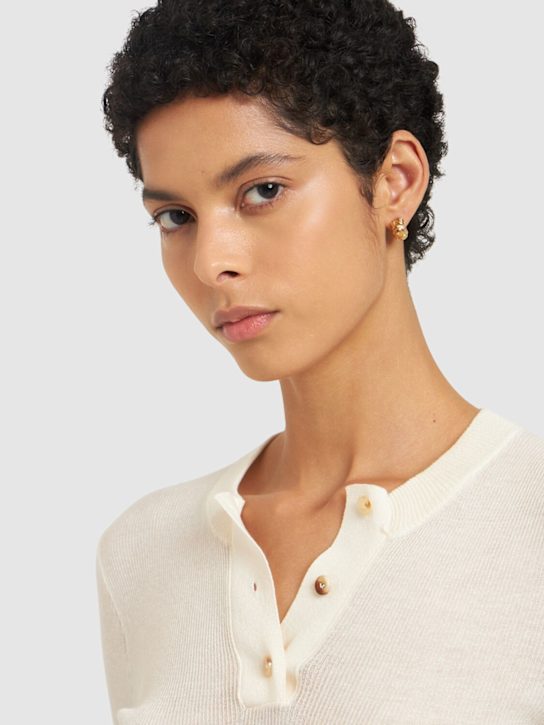 Luisaviaroma Orecchini in argento sterling finitura oro Offerta speciale