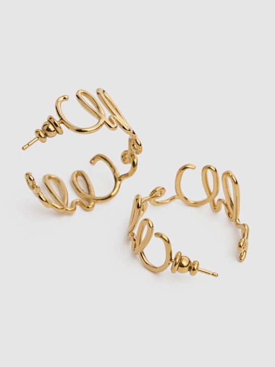 Luisaviaroma Orecchini a cerchio C Chloe Cyber Monday