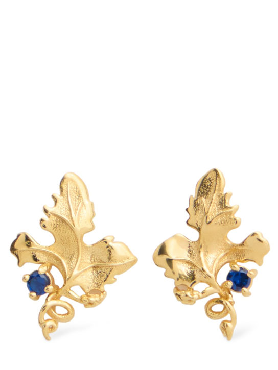 Luisaviaroma Orecchini mini Siena con cristalli