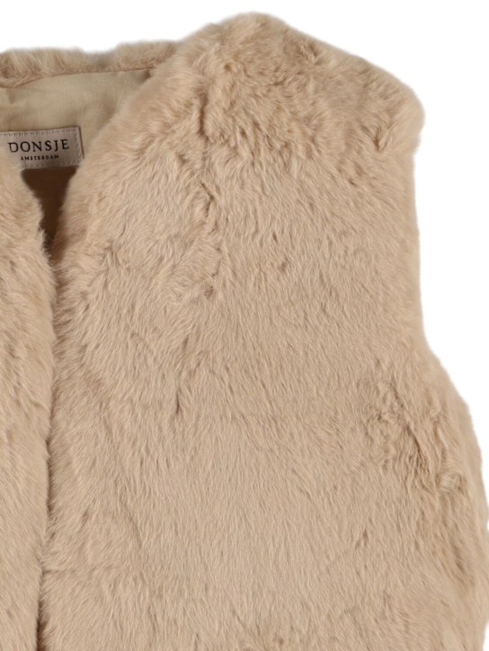 Luisaviaroma Gilet in materiale peluche Black Friday Prezzi