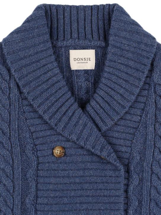 Luisaviaroma Cardigan in maglia di misto lana In vendita