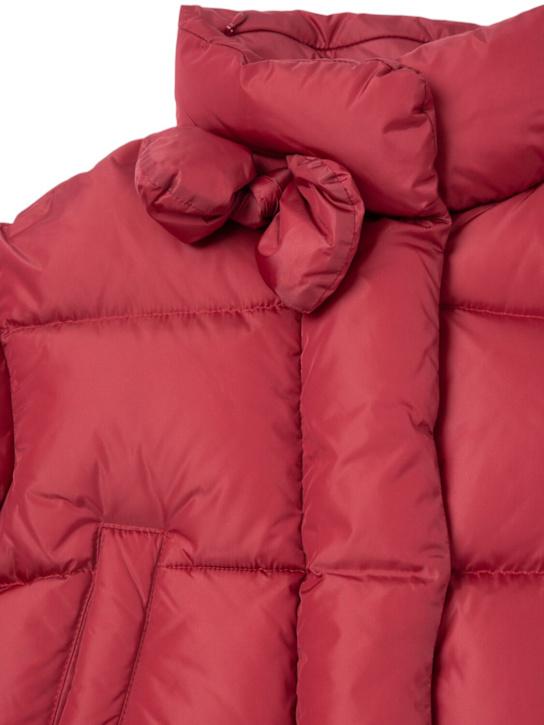 Luisaviaroma Piumino in nylon con cappuccio In Linea