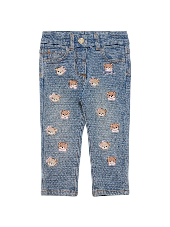 Luisaviaroma Jeans in misto cotone con ricami Pezzi Unici