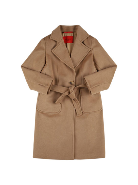 Luisaviaroma Cappotto in lana con cintura Qualità Garantita