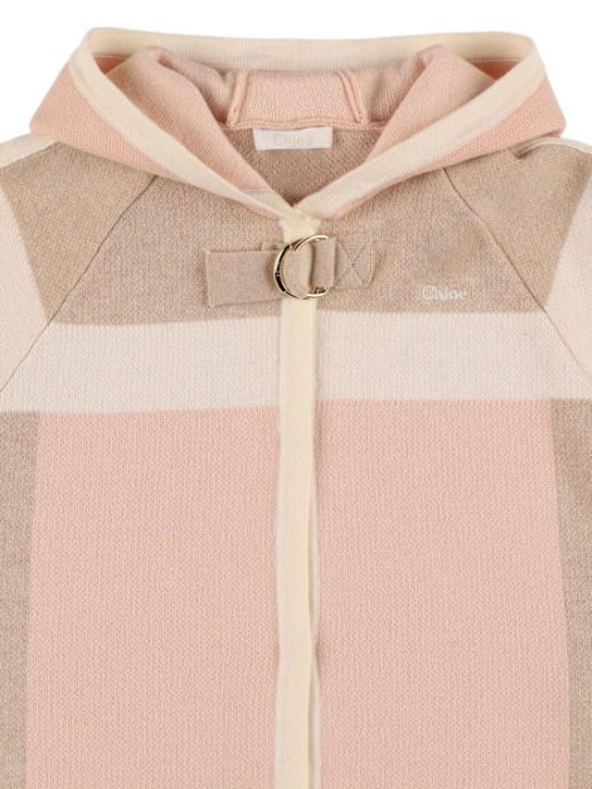 Luisaviaroma Cappotto in maglia di cotone e lana Fino Al -60%