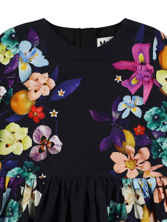Luisaviaroma Vestito in jersey di cotone stampa floreale Offerte