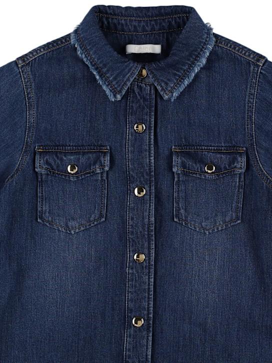 Luisaviaroma Camicia in denim di cotone Vendite Flash