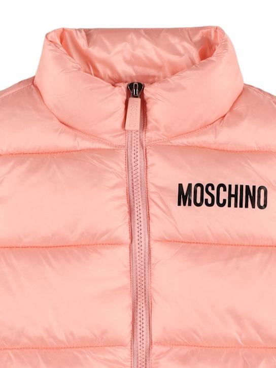 Luisaviaroma Piumino smanicato in nylon stampato Negozio online di fabbrica