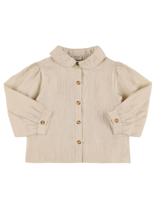Luisaviaroma Camicia in popeline di canapa Black Friday