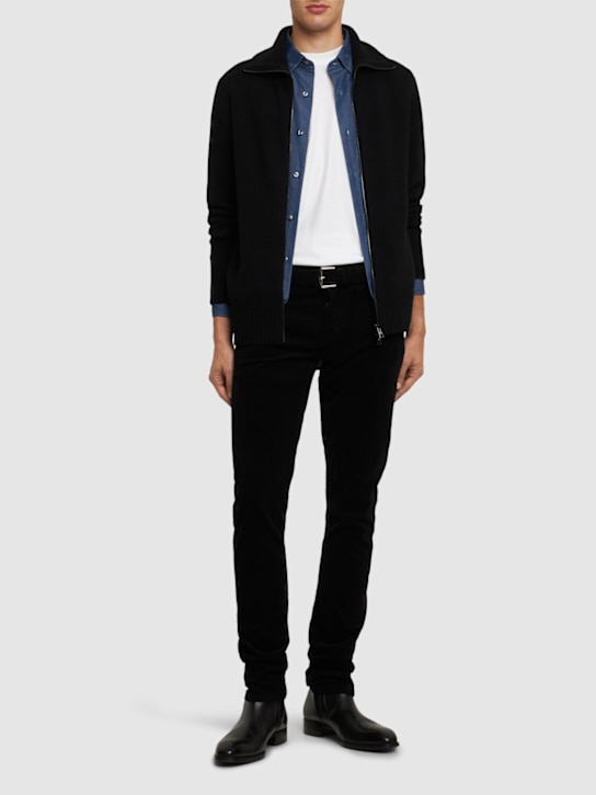Luisaviaroma Cardigan in misto lana / zip ACQUISTA ORA