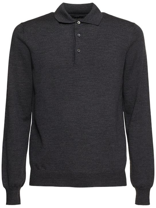 Luisaviaroma Polo in maglia di lana Fino al 50% di sconto