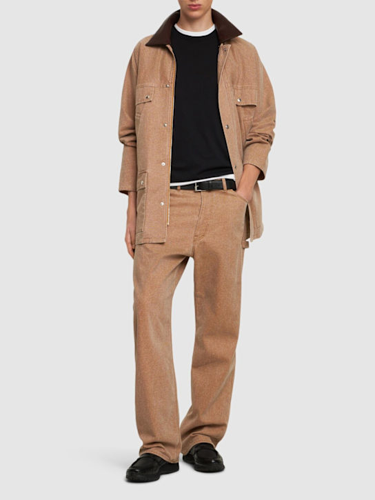Luisaviaroma Pantaloni in tela di cotone organico washed Only for today
