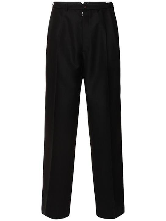 Luisaviaroma Pantaloni British in mohair e lana