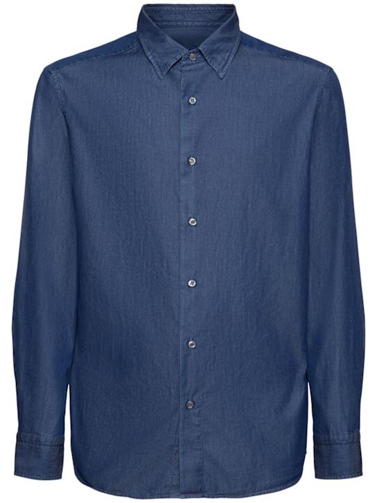 Luisaviaroma Camicia regular in cotone leggero Promozione